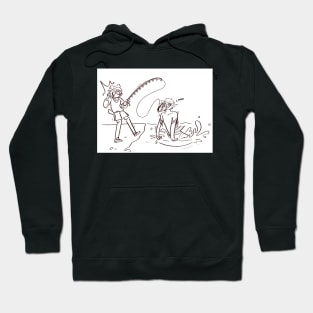 Wrong fish Hoodie